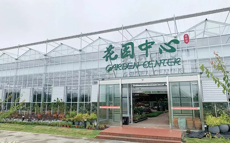 Modern Agricultural Research At Test Greenhouse